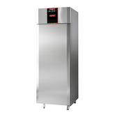 SINGLE DOOR UPRIGHT FREEZER 600 ltr WITH 4 SHELVES EACH DOORS & 4 CASTERS - PERFECT SERIES. - Mabrook Hotel Supplies